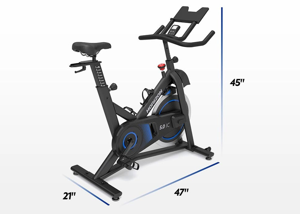 Horizon Fitness 5.0 IC Indoor Cycle Bike Black